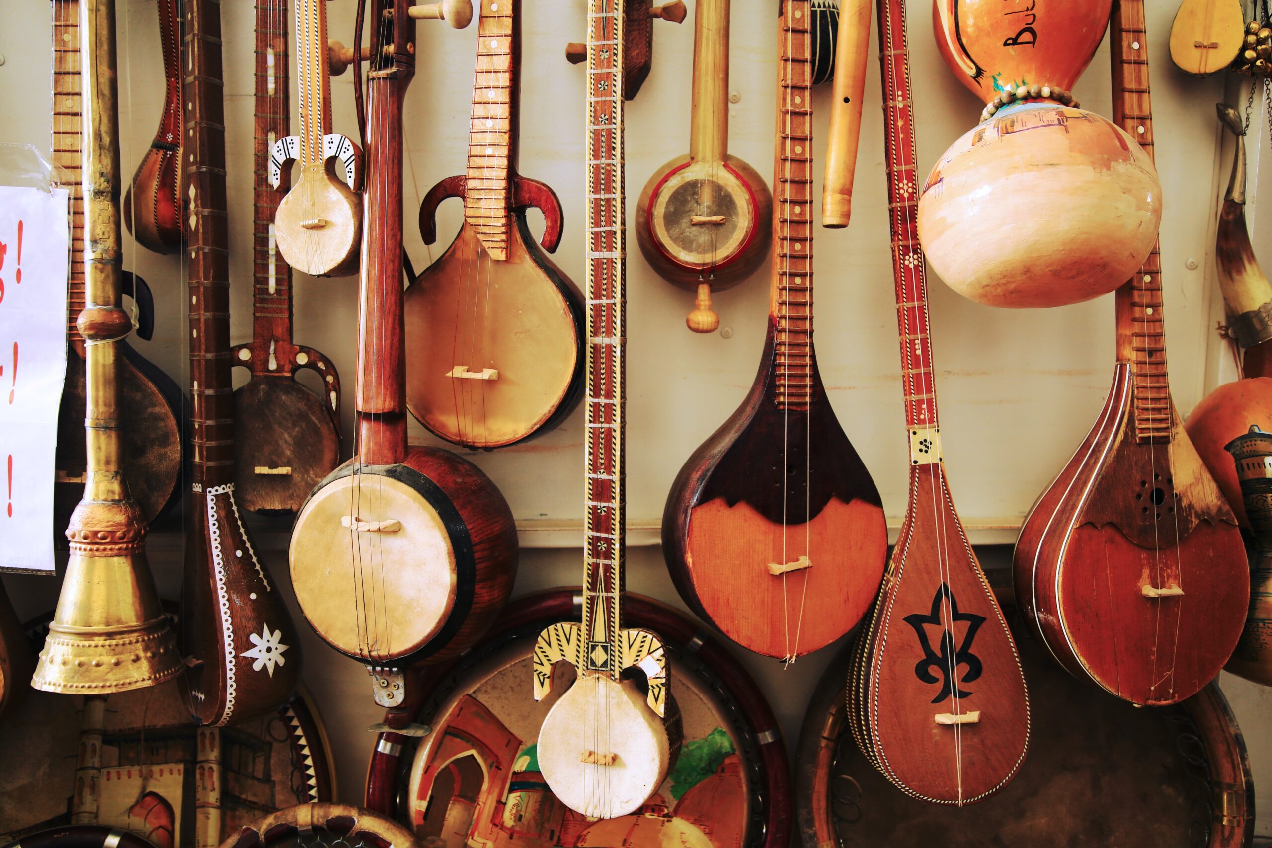 Musical Instruments Make Great Home Decor - At Home With Style